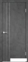 Межкомнатная дверь Velldoris Techno М2 70x200 (муар темно-серый)