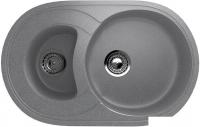 Кухонная мойка Ulgran U-504 (342 графитовый)