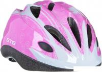 Cпортивный шлем STG HB6-5-D S (р. 48-52, розовый/белый)
