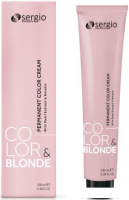Крем-краска для волос Sergio Professional Color&Blonde 10.1 очень светлый блондин пепельный