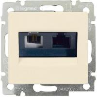 Розетка компьютерная Legrand Valena 695329 (Слоновая кость)