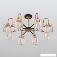 Люстра средней высоты Евросвет 70090/8 (Черный)