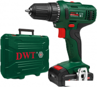 Дрель-шуруповерт DWT ABS-14.4 L-2 BMC (с 2-мя АКБ, кейс)