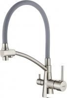 Смеситель Ledeme L4855A-9 (сатин/серый)