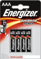 Батарейки Energizer Alkaline Power AAA 4 шт
