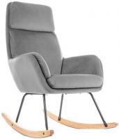 Кресло-качалка Signal Hoover Velvet (серый)