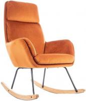 Кресло-качалка Signal Hoover Velvet (оранжевый)