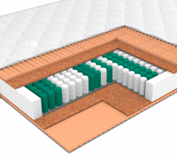 Матрас ЭОС Аспект Тип 7 130x186 (трикотаж)