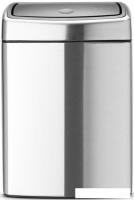 Brabantia Touch Bin 10 л (стальной с защитой от отпечатков)