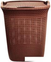 Корзина Эльфпласт Paola 37 л (коричневый)