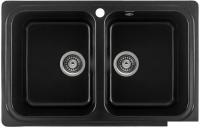 Кухонная мойка Gerhans C02 (оникс)