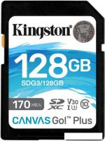 Карта памяти Kingston Canvas Go! Plus SDXC 128GB