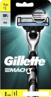 Бритвенный станок Gillette Mach3 2 сменные кассеты