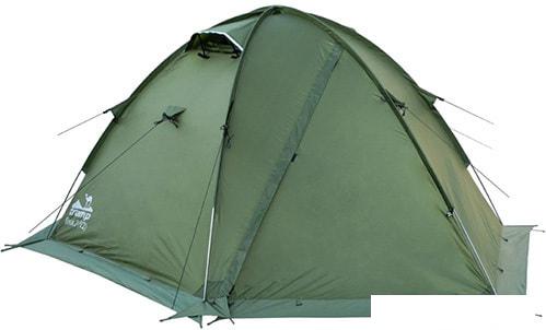 Экспедиционная палатка TRAMP Rock 2 v2 (зеленый)