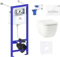 Унитаз Lavinia Boho Relfix One 7 в 1 87050141 (белое стекло)