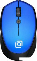 Мышь Oklick 488MW (черный/синий)