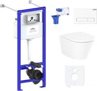 Унитаз Lavinia Boho Relfix Biore Rimless 7 в 1 87050181 (белый пластик)