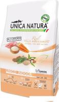 Сухой корм для кошек Unica Natura Unico Indoor с курицей, рисом и морковью 1.5 кг