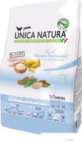 Сухой корм для кошек Unica Natura Unico Outdoor с треской, рисом и бананом 1.5 кг