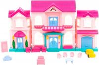 Кукольный домик Полесье София с набором мебели и автомобилем 78018