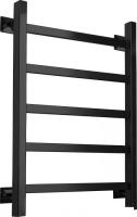 Полотенцесушитель Ростела Экспи Квадро V30 1/2" 5 перекладин 50x60 см (черный)