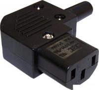 Коннектор Lanmaster LAN-IEC-320-C13/90