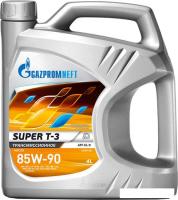 Трансмиссионное масло Gazpromneft Super T-3 85W-90 4л