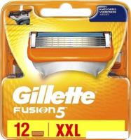 Сменные кассеты для бритья Gillette Fusion5 (12 шт)