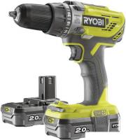 Ударный шуруповерт Ryobi R18PD3-220S 5133003342 (с 2-мя АКБ, сумка)