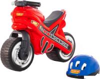 Каталка Полесье МХ 46765 (со шлемом)