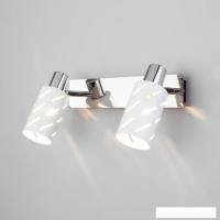 Спот Евросвет 20090/2 (белый/хром)