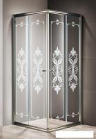 Душевой уголок Cezares Giubileo-R-2-90-Scorrevole-CP-Br