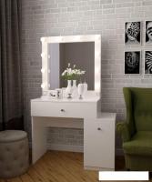 Туалетный столик с зеркалом Мир Мебели Optima S 041