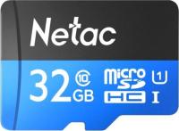 Карта памяти Netac P500 Standard 32GB NT02P500STN-032G-R + адаптер