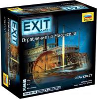 Настольная игра Звезда Exit-Квест. Ограбление на Миссисипи
