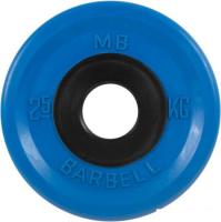 Диск MB Barbell Евро-классик 51 мм (1x2.5 кг, синий)