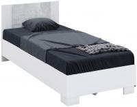 Кровать Imperial Аврора 90x200 (белый/ателье светлый)