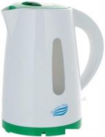 Электрочайник Великие Реки Томь-1 (белый/зеленый)