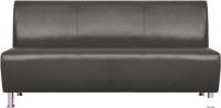 Диван Brioli Руди  трехместный (экокожа, L21 серый)