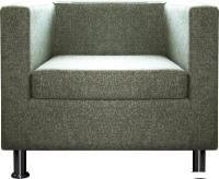 Интерьерное кресло Brioli Билли (рогожка, J20 серый)