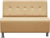 Диван Brioli РудиР двухместный (экокожа, L4 кремовый)