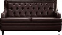 Диван Brioli Чикаго двухместный (экокожа, L13 коричневый)