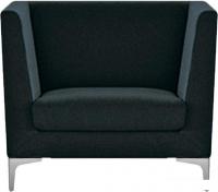 Интерьерное кресло Brioli Виг (рогожка, J17 темно-синий)