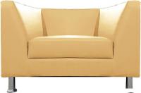 Интерьерное кресло Brioli Дедрик (экокожа, L4 кремовый)