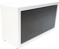 Тумба для обуви Элана 1.80 белый+венге магия