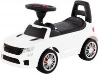 Каталка Полесье SuperCar №6 со звуковым сигналом 84606 (белый)
