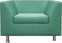 Интерьерное кресло Brioli Дедрик (рогожка, J14 голубой)