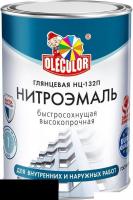 Эмаль Olecolor НЦ-132П 1.7 кг (черный)
