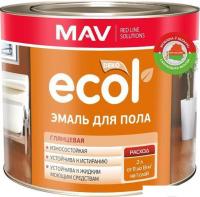 Эмаль MAV Ecol ПФ-266 2кг (желто-коричневый)