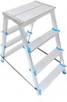 Лестница-стремянка Dinko STRD-AL-4H (4 ступени)